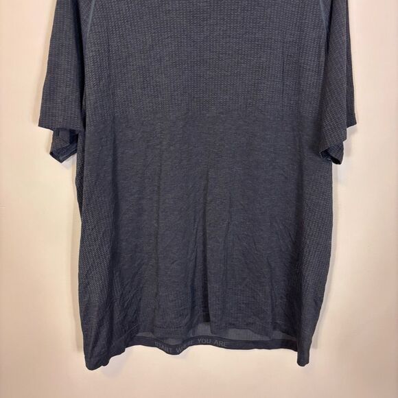 Lululemon Men's Tech Short Sleeve Workout Top Black XXL - Picture 4 of 6